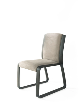 WYNWOOD - Upholstered nabuk chair by Gianfranco Ferré Home - view 3
